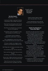 Corsicana Daily Sun insert 10th anniversary of 911. My poems on September 11, 2001