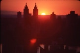 Sunset over Central Park west side. Eldorado.