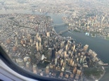 Aerial view of lower Manhattan.